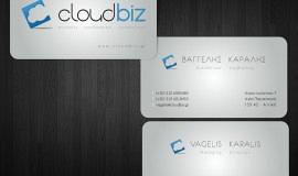 CloudBiz Brand Design – Business Cards