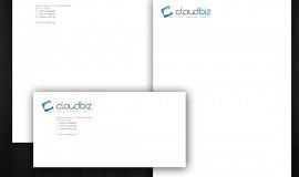 CloudBiz Brand Design – Stationary