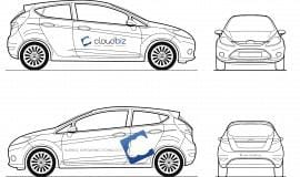 CloudBiz Brand Design – Car