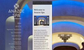 Σχεδιασμός και Κατασκευή Ιστοσελίδας – Anazoe Spa