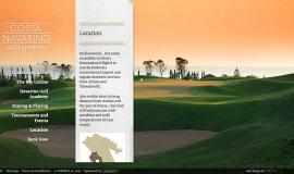 Κατασκευή ιστοσελίδων - Costa Navarino Golf Experience — Website 3