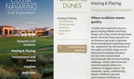 Κατασκευή ιστοσελίδων - Costa Navarino Golf Experience — Website 4