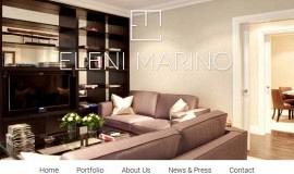 Σχεδιασμός και Κατασκευή Ιστοσελίδας  – Elenimarino.com