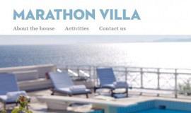 Κατασκευή Ιστοσελίδας – Marathonvilla.gr