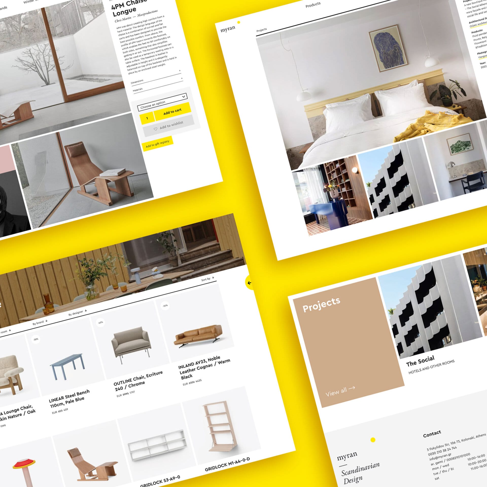 Κατασκευή eshop myran.gr