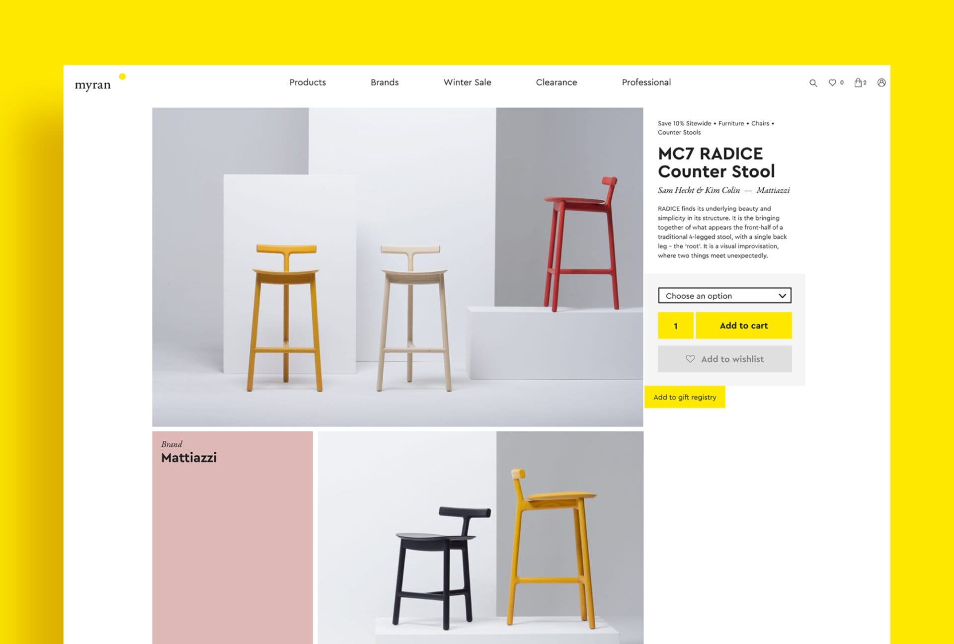 Κατασκευή eshop myran.gr