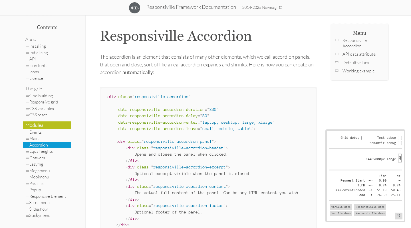 responsiville doc
