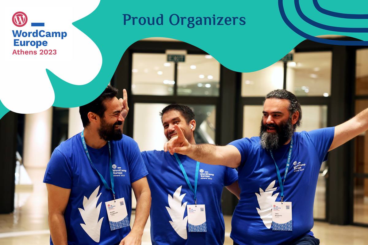wordcamp europe 2023 Proud Organizers