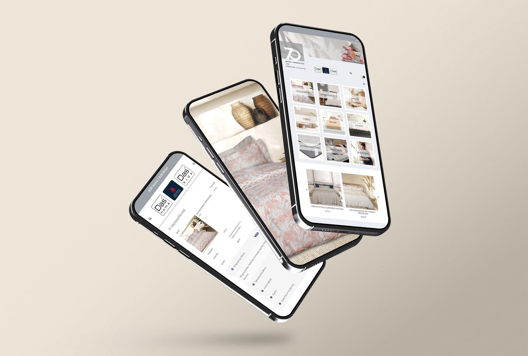 WhatsApp Chat Interface on Mobile Phone Mockup