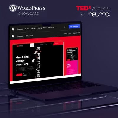WordPress-showcase-TEDx-Nevma