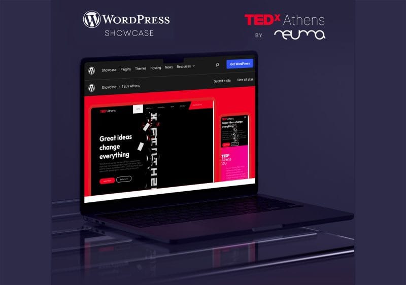 WordPress-showcase-TEDx-Nevma